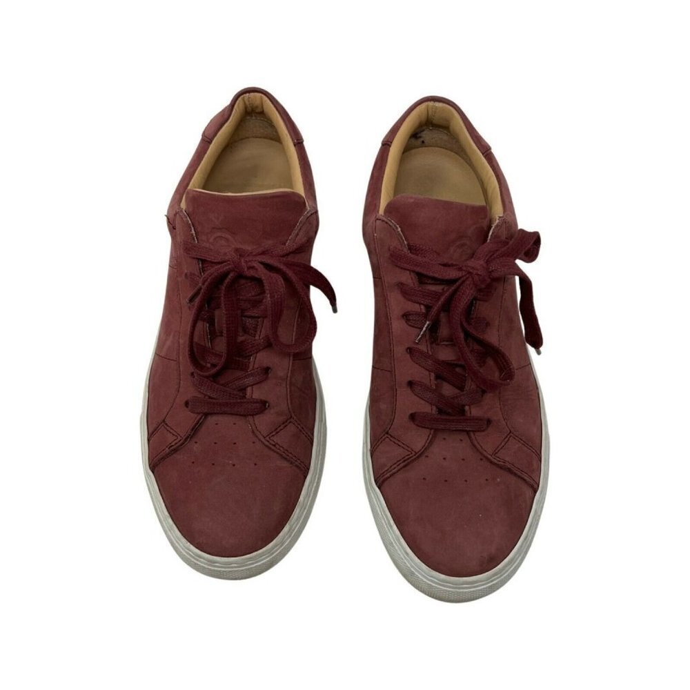 GREATS The Royale Sneakers EUR Size 40 Tibetan Red Suede Lace Up Italian Made - Picture 3 of 10